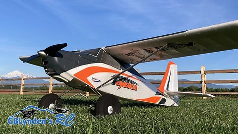 Tim's Modded Hobby King Durafly Tundra V2 1300mm Sports Model Flight With Mountain Views!