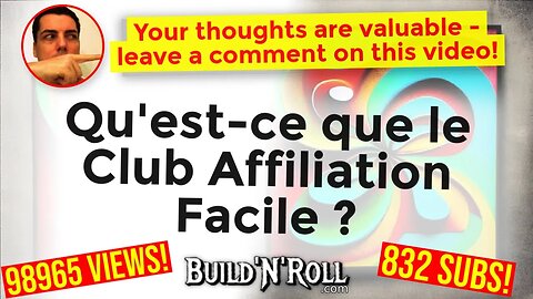 👋 Qu'est-ce que le Club Affiliation Facile ?