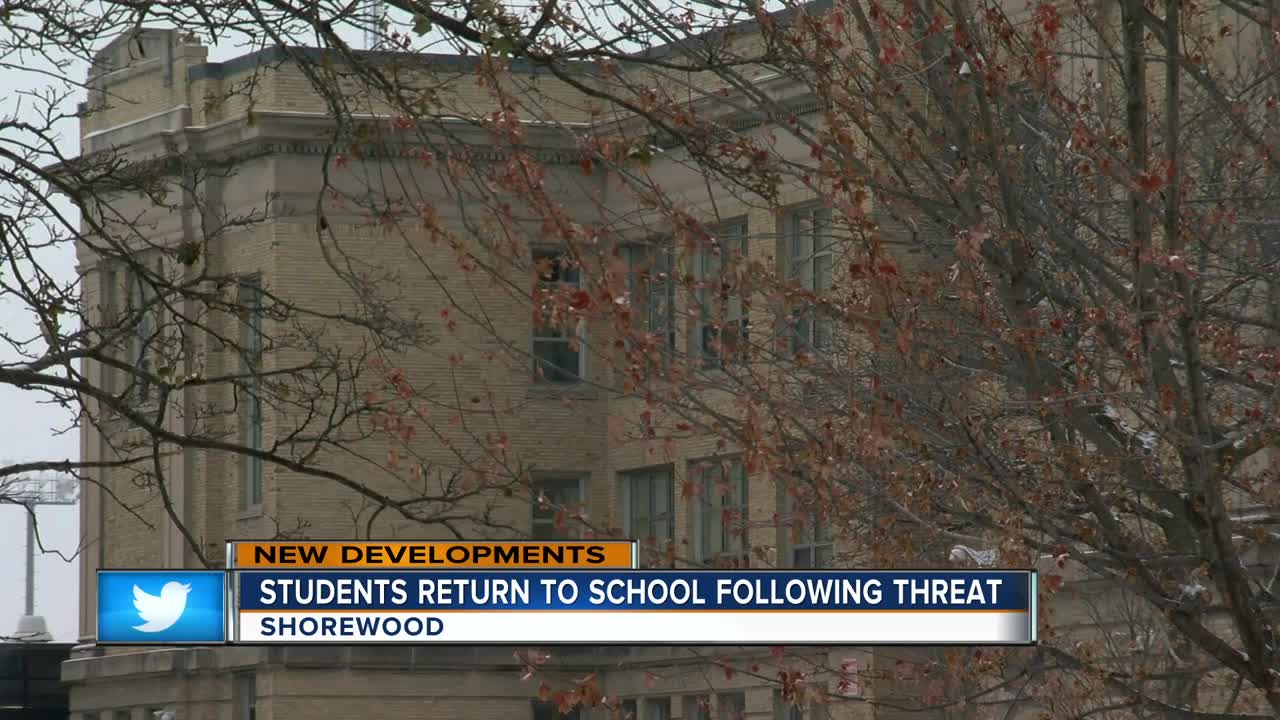 Shorewood students return to school after 'hit list' investigation