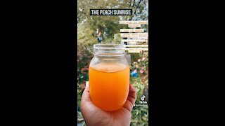 The peach sunrise tea recipe