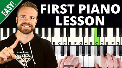 How to Play Piano: learn to play piano - Piano Lesson for Beginners