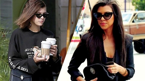 Sofia Richie STEALING Kourtney Kardashian's Look to Keep Scott Disick Happy??