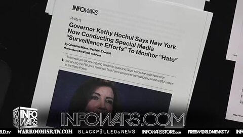 Kathy Hochul Imposing Dictatorial Laws on New York State + the Transhumanist Agenda (by InfoWars)