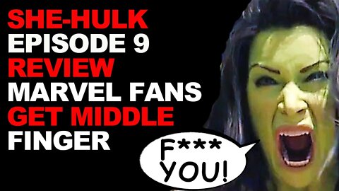 She Hulk Review Episode 9 - A Middle Finger to MCU Fans | Tatiana Maslany & Jessica Gao HATE Men!