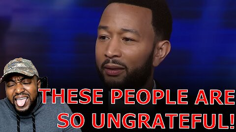 Trump Deranged John Legend GOES ON UNGRATEFUL Rant Claiming Trump Believes Black People Are INFERIOR