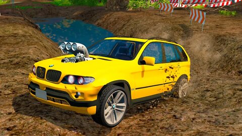 BMW X5 M Offroad Testing – BeamNG Drive