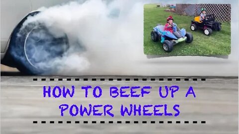 How To Tune Up Power Wheels | Increase Performance Speed | Drill Battery 20v Dune Racer | Dad Hacks