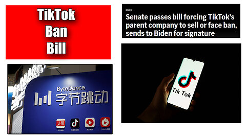TikTok Ban Bill Heads To Establishment Surrogate President Joe Biden's Desk