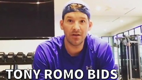Tony Romo Bids The Cowboys Goodbye