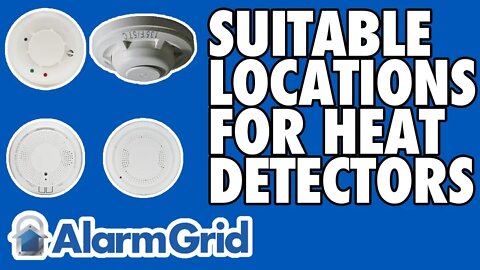 Locations Suitable For Installing Heat Detectors