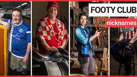 Fascinating photos show footy fans across the country whose jobs are their teams' nicknames