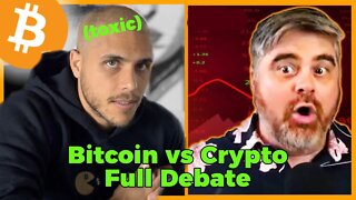 Bitcoin vs Crypto! Full Debate With Bit Boy Crypto
