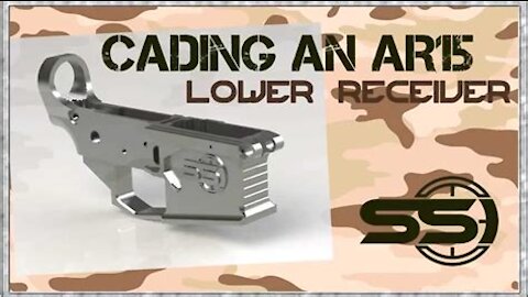 How to CAD an AR15 Lower Receiver from Scratch