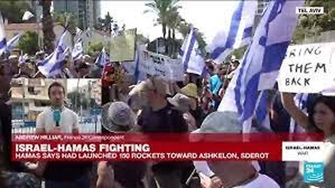 On the ground in Tel Aviv with protestors