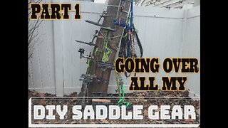 👍ALL MY HOMEMADE SADDLE HUNTING EQUIPMENT 👍#hunting #diy