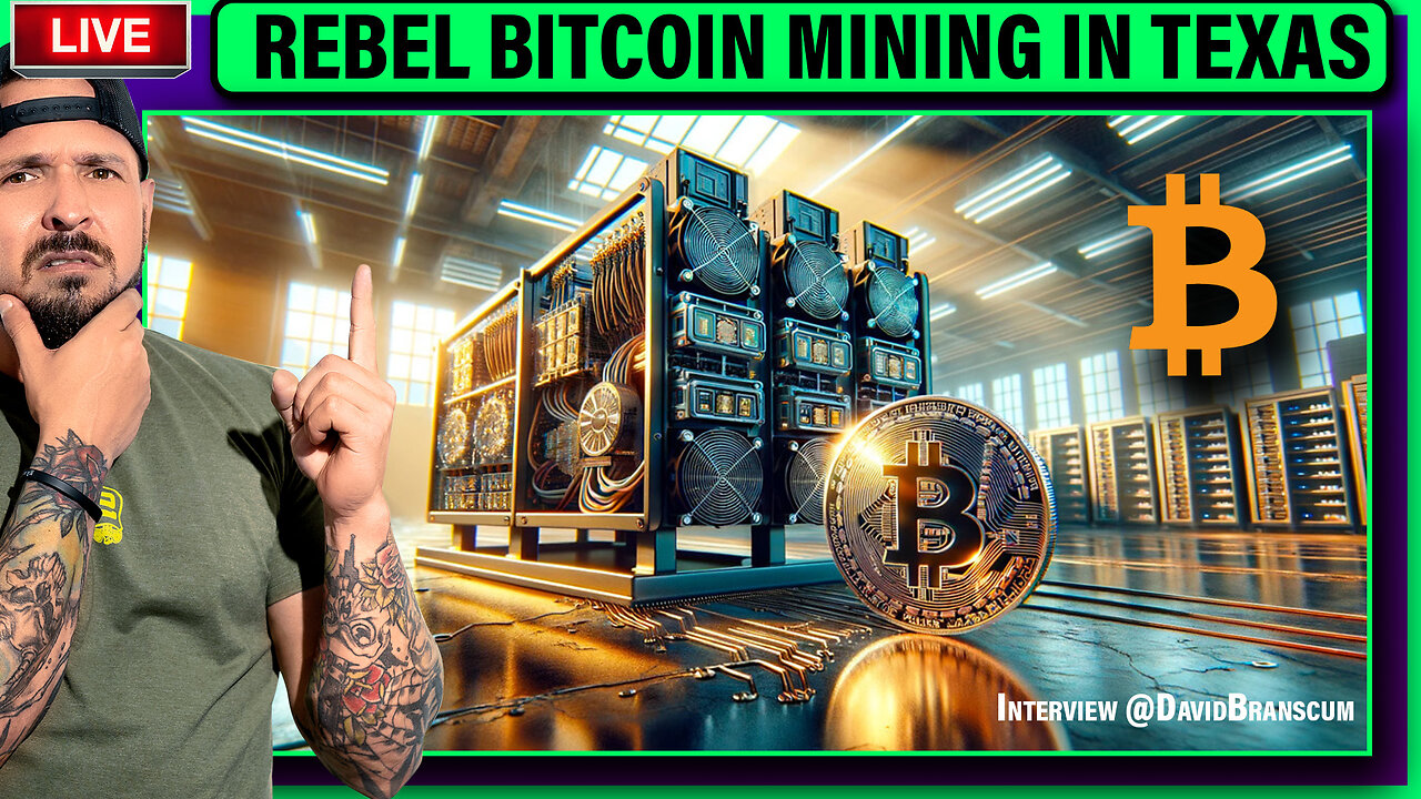 BITCOIN MINING IN TEXAS | INTERVIEW WITH DAVID BRANSCUM Episode 43