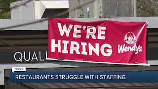 Restaurants facing staff shortage due to unemployment being 'too good', not pandemic, manager says