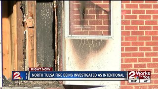 North Tulsa fire just before Christmas being investigated as intentional