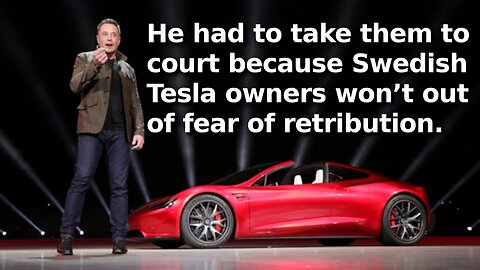 Sweden’s Postal Workers Holding Tesla Owners’ License Plates Hostage Over Mechanics Union Dispute