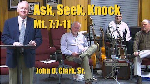 Ask Seek Knock - Matthew 7:7-11