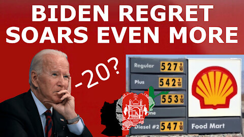 TWENTY Percent of Biden Voters REGRET Their Vote as Biden's Approval Dips to RECORD LOW!
