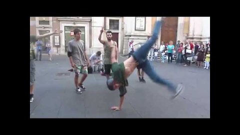 Hip Hop Music - Acrobatic Street Dance Video