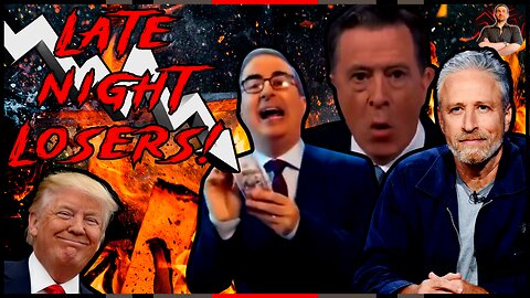 John Oliver Going to Jail? Woke Late Night Hosts Lose Their Minds!
