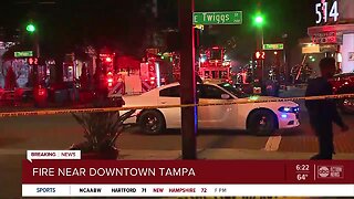 Tampa Fire Rescue respond to Downtown Tampa restaurant fire