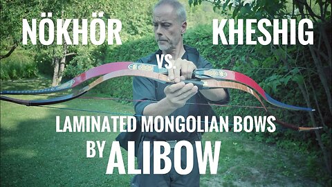 Comparison: Kheshig vs. Nökhör, laminated Bow by Alibow