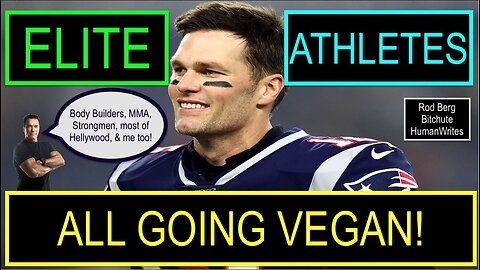 Elite Professional Athletes all going Vegan! Mainstream media banned from reporting it!!