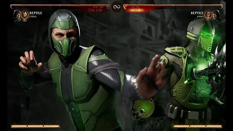 Mortal Kombat 1 2023 Reptile & Cyrax Kameo Fatal Blow