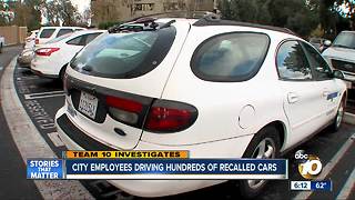 TEAM 10: City employees driving hundreds of recalled cars