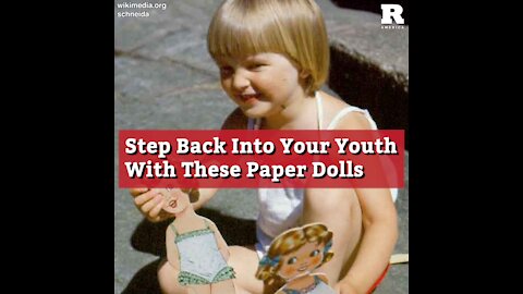 Step Back Into Your Youth With These Paper Dolls