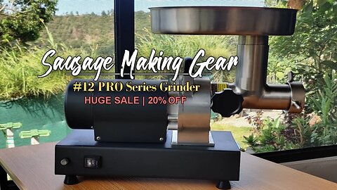 #12 TSM PRO Series Grinder | Sausage Gear Review