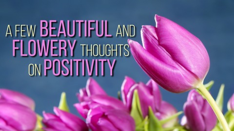 A Few Beautiful and Flowery Thoughts on Positivity