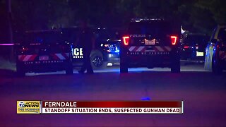 Ferndale standoff situation ends, suspected gunman dead