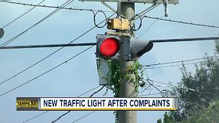 Complaints lead to new Riverview traffic light