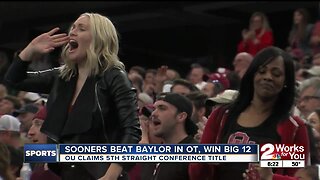 Sooners Beat Baylor in OT