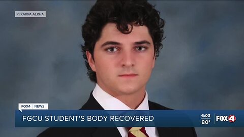FGCU student's body recovered from campus lake