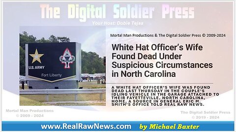 White Hat Officer’s Wife Found Dead Under Suspicious Circumstances in North Carolina