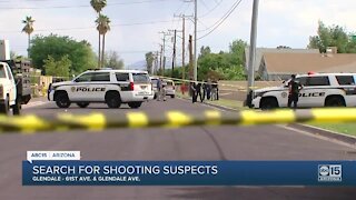 Suspects on the loose after shooting involving police near 61st Avenue and Glendale