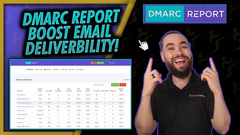 DMARC Report 📧 Monitor Domain Security & Boost Email Deliverability With One Easy To Use Platform