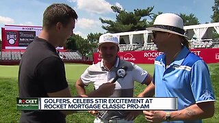 Catching up with Rickie Fowler and Kid Rock at Rocket Mortgage Classic Pro-Am