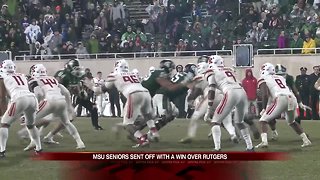 Cody White's TD helps Michigan State hold off Rutgers