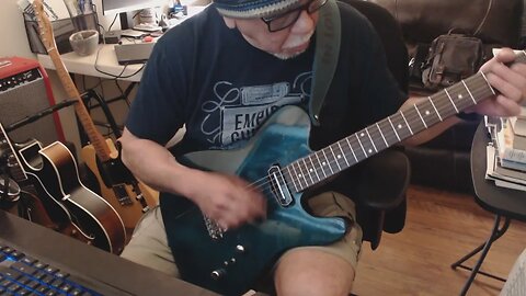 Progress On Funk Guitar Rhythm (Donner Compression Pedal)