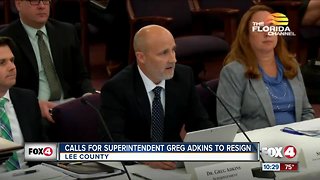 Calls for Superintendent Gregory Adkins to resign