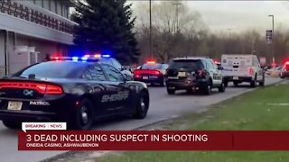 Three dead, including suspect, in Ashwaubenon Oneida Casino shooting