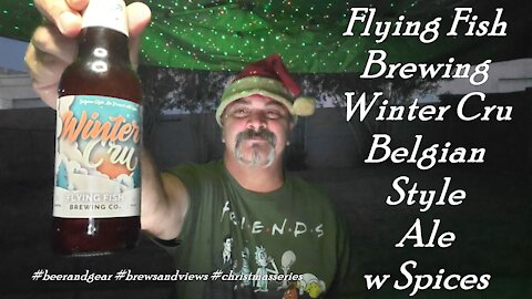 Flying Fish Winter Cru Belgian Style Ale w Spices 4.0/5