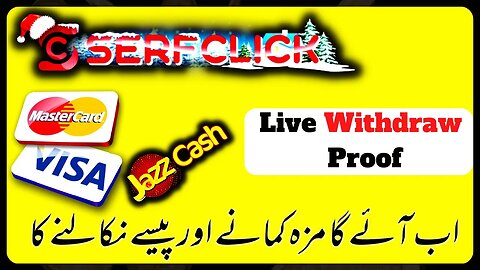 Serfclick Live Withdraw | How To Earn Money Online in Pakistan 2023 | New Crypto Loot Earn App Today