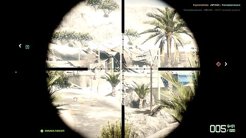 Battlefield 3 I play sniper at the right strategic place